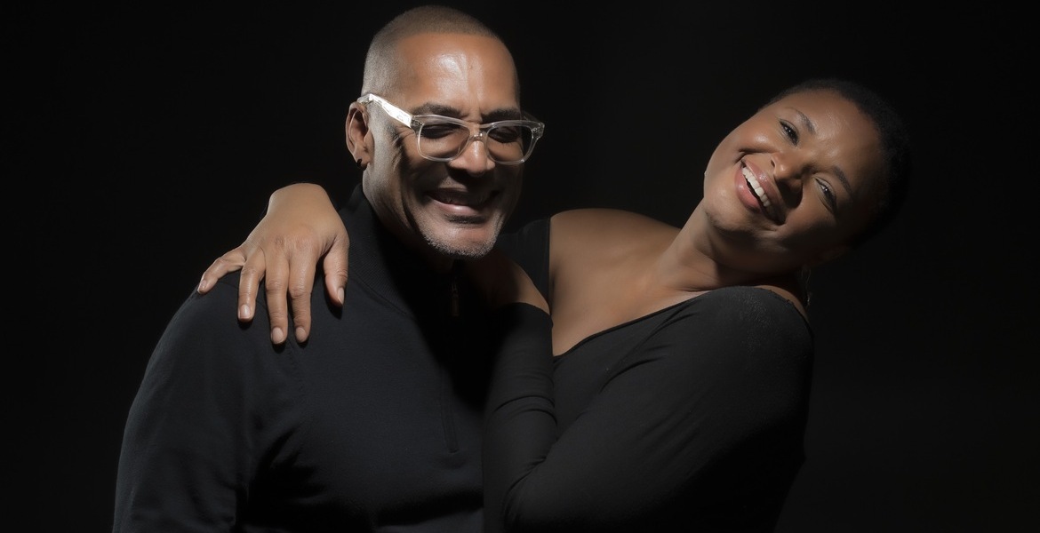Lizz Wright with Kenny Banks Sr.
