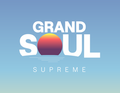 Bild mit dem Schriftzug 'GRAND SOUL SUPREME' und einer stilisierten roten Sonne vor blauem Hintergrund.