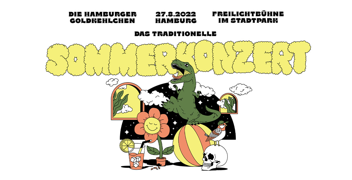 Tickets DIE HAMBURGER GOLDKEHLCHEN, Das traditionelle Sommerkonzert in Hamburg