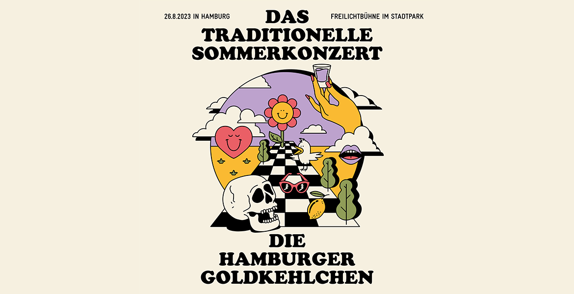 Tickets DIE HAMBURGER GOLDKEHLCHEN, Das Traditionelle Sommerkonzert 2023 in Hamburg