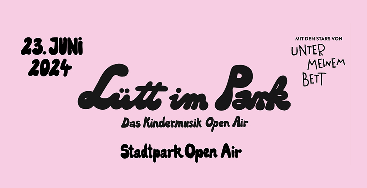 Tickets LÜTT IM PARK, Das Kindermusik Open Air in Hamburg