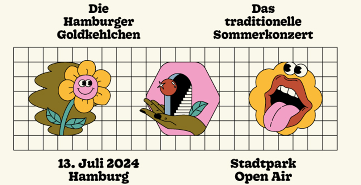 Tickets DIE HAMBURGER GOLDKEHLCHEN, Das Traditionelle Sommerkonzert 2024 in Hamburg