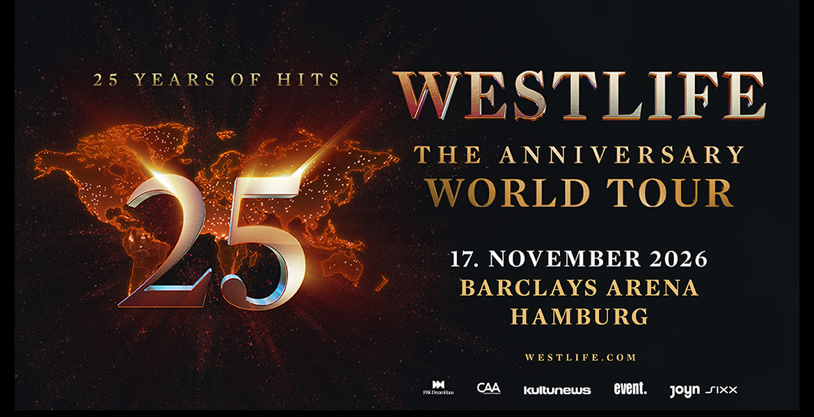 Tickets Westlife, 25 The Anniversary World Tour in Hamburg